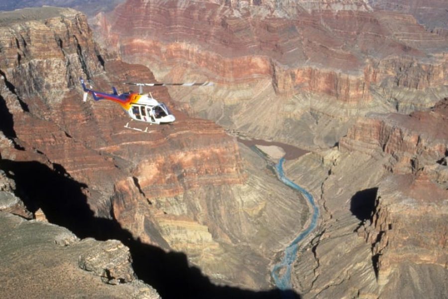 Grand Canyon Village: Helicopter Tour & Hummer Tour Options
